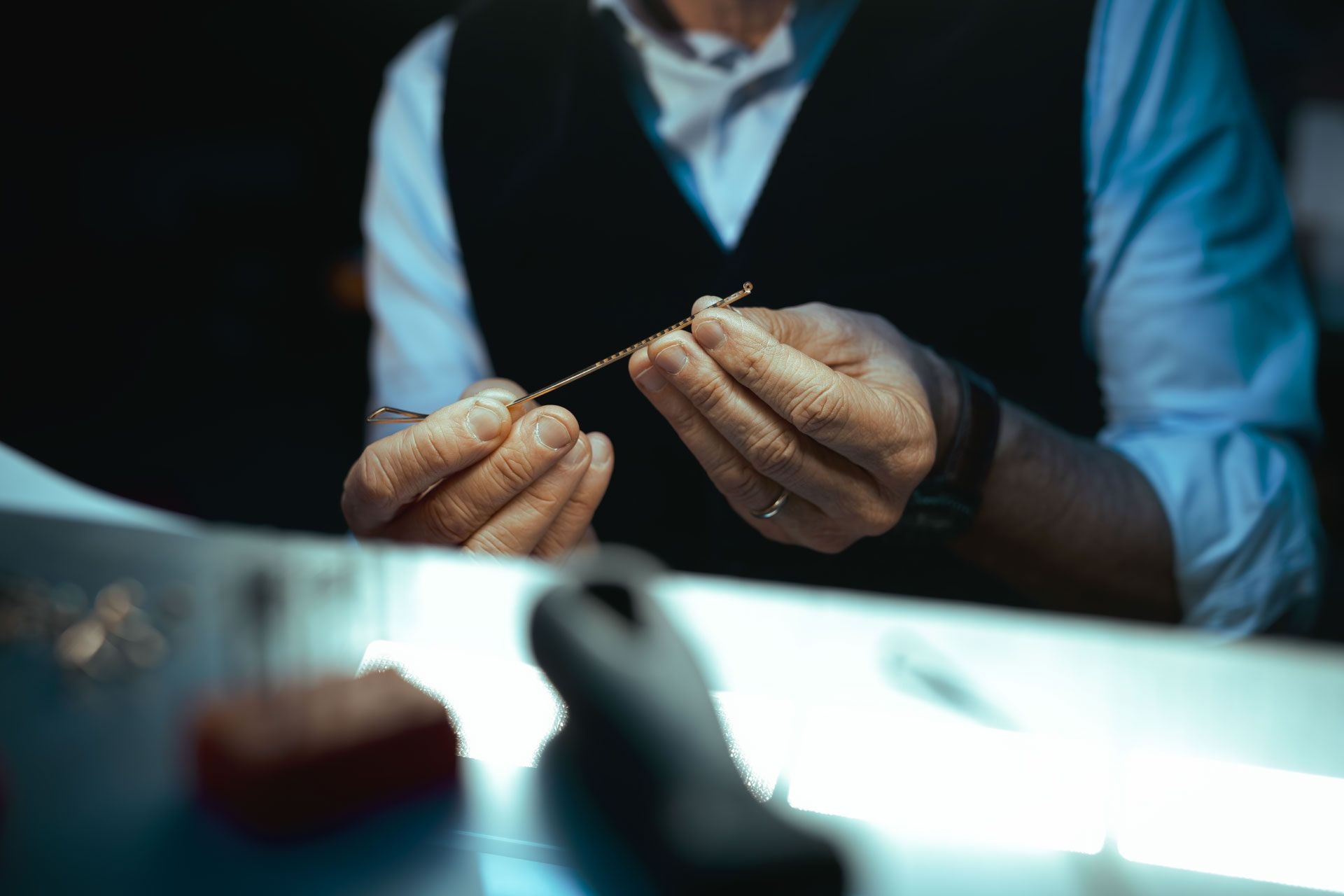 a picture of a man working