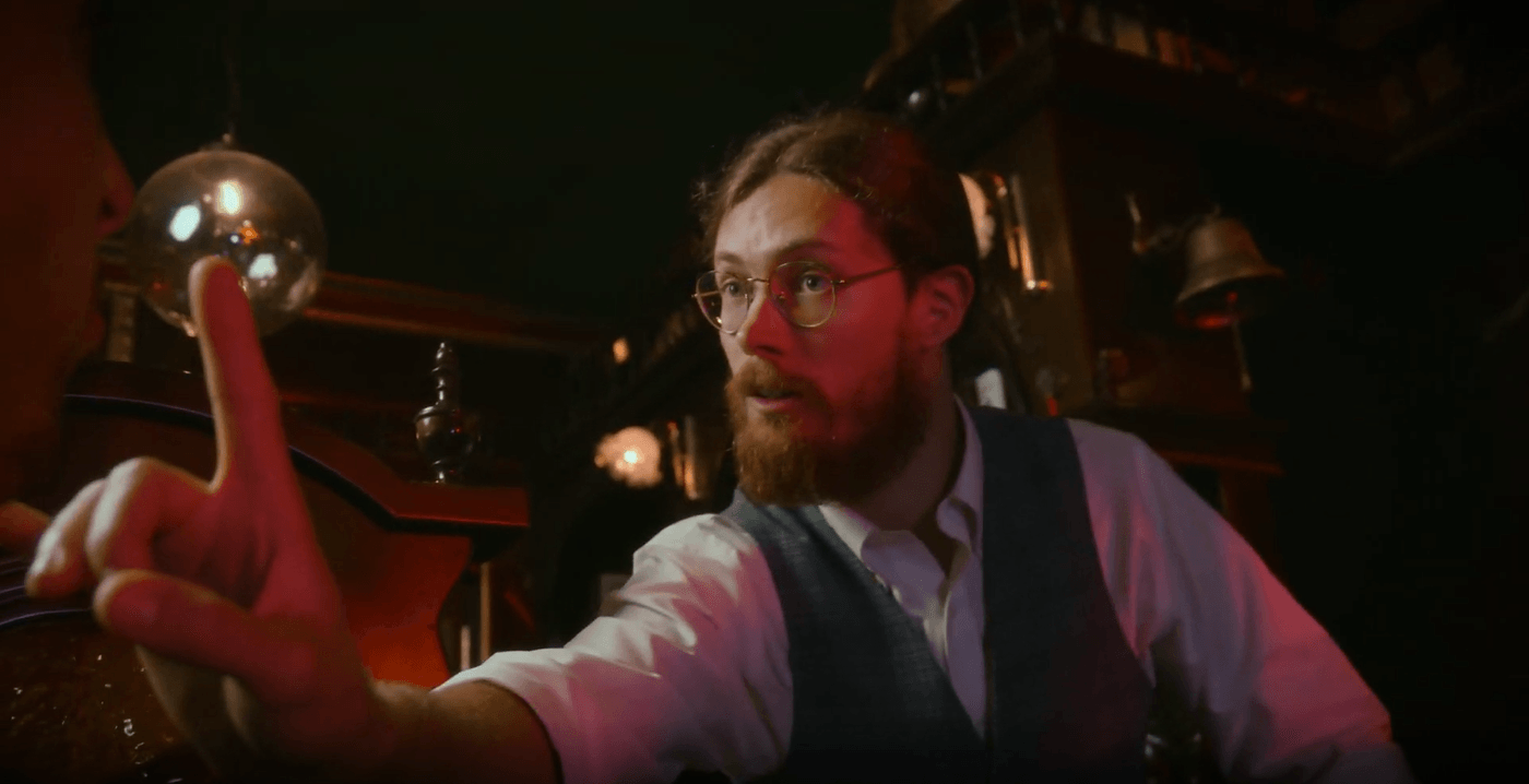 An actor in the Zero Alcol scene for Zanin1895