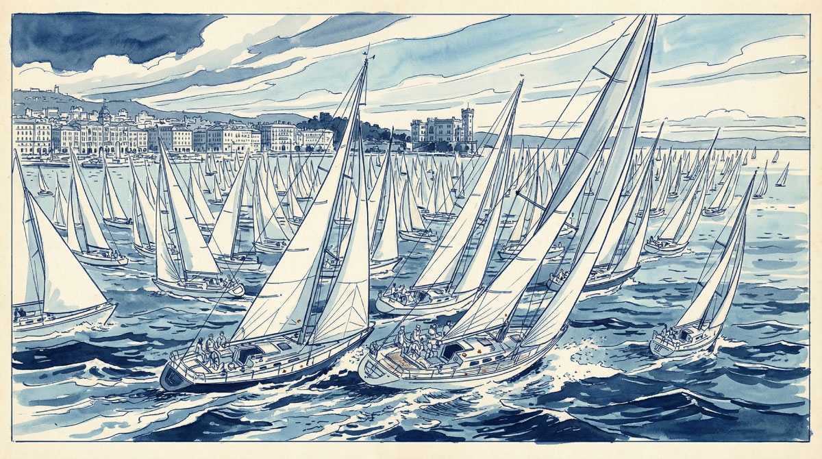 Barcolana di Trieste seen by Capitano Kooper