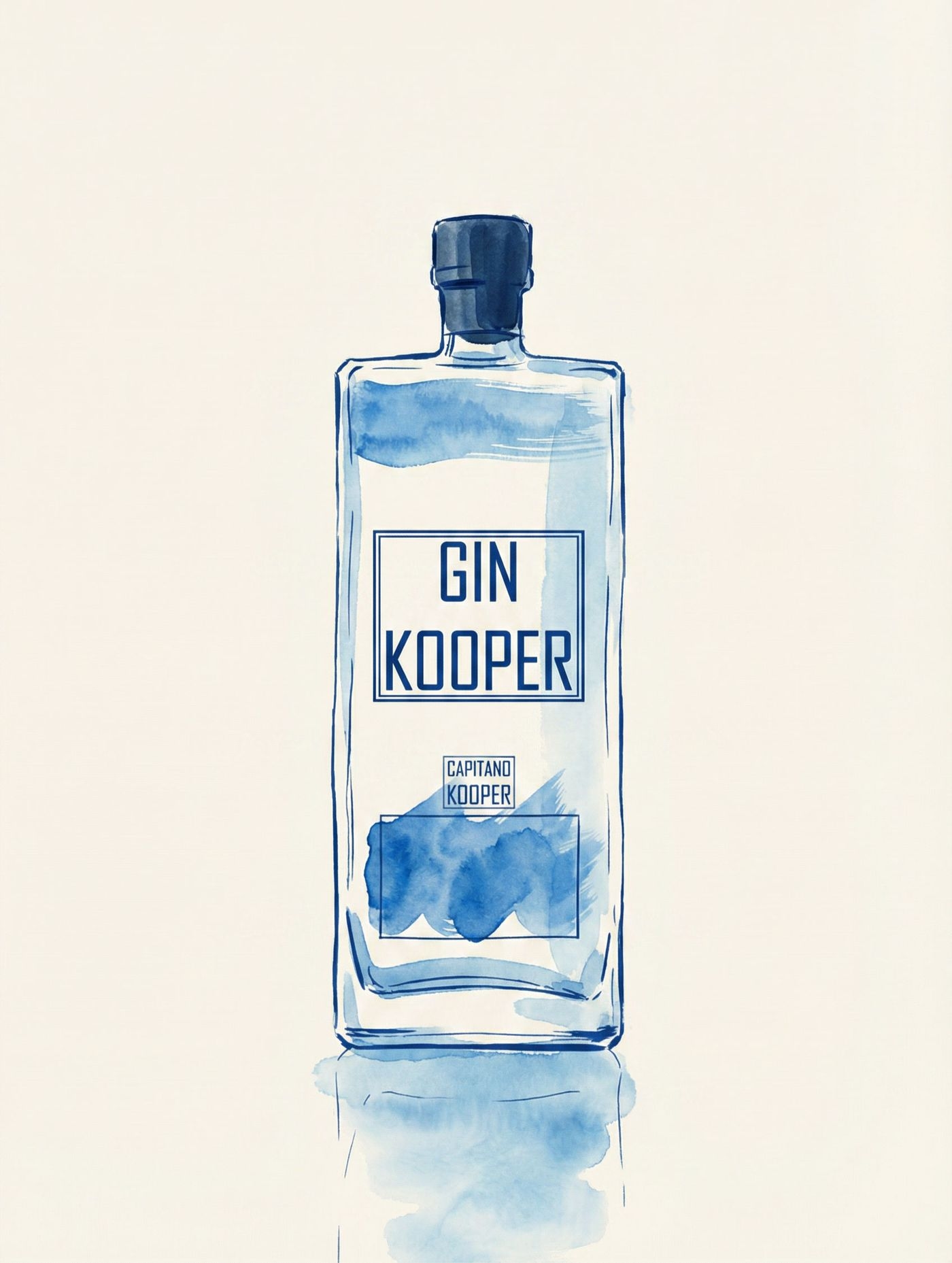 Gin Kooper bottle